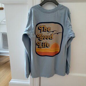 Tiny Whales - Boys Good Live Long-Sleeved Tee - Size 10